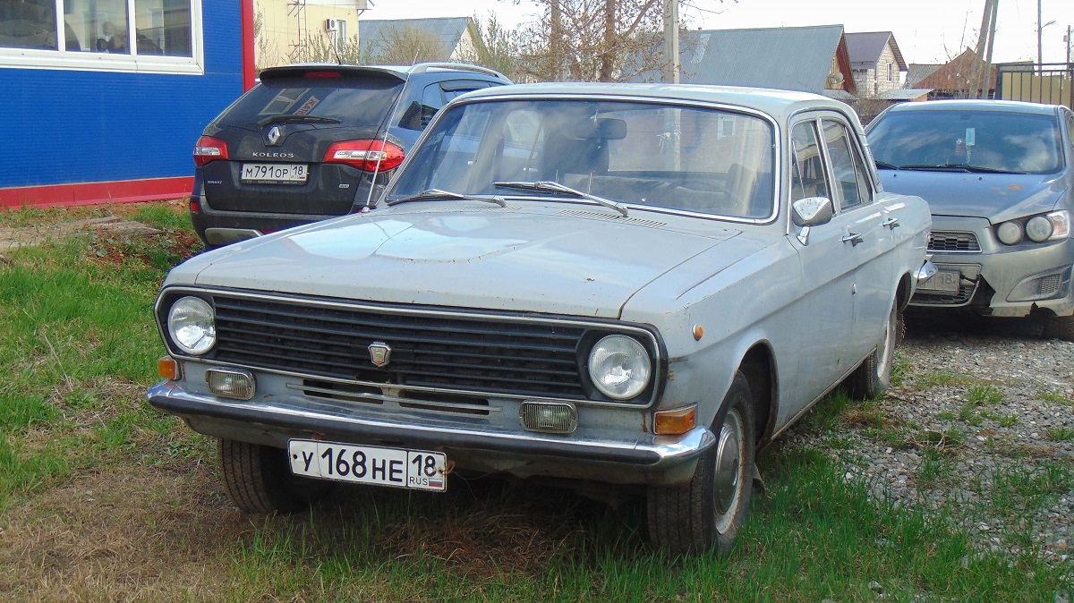 Удмуртия, № У 168 НЕ 18 — ГАЗ-24 Волга '68-86