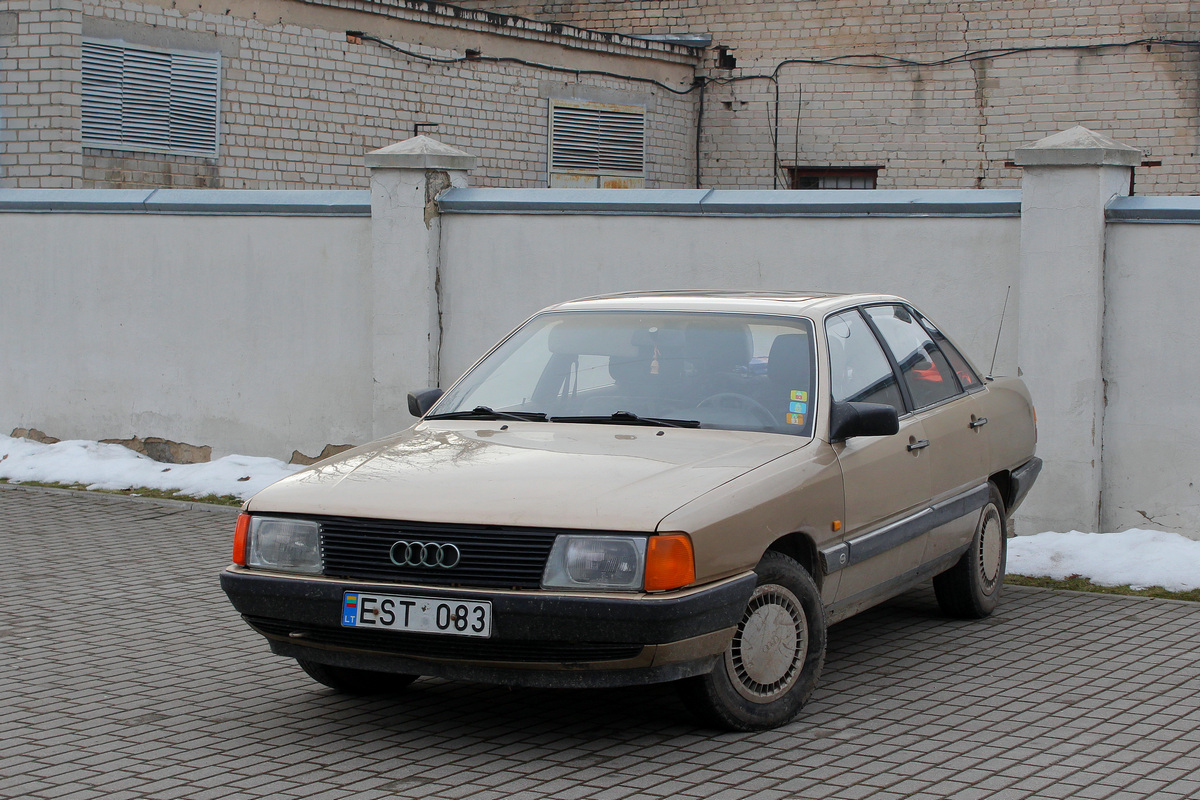 Литва, № EST 083 — Audi 100 (C3) '82-91