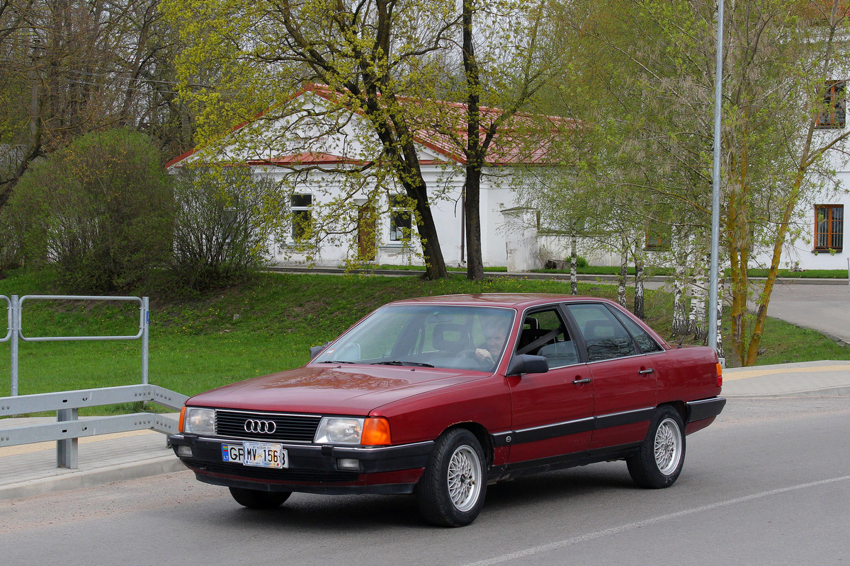 Литва, № (LT) U/N 0030 — Audi 100 (C3) '82-91; Литва — Mes važiuojame 2022