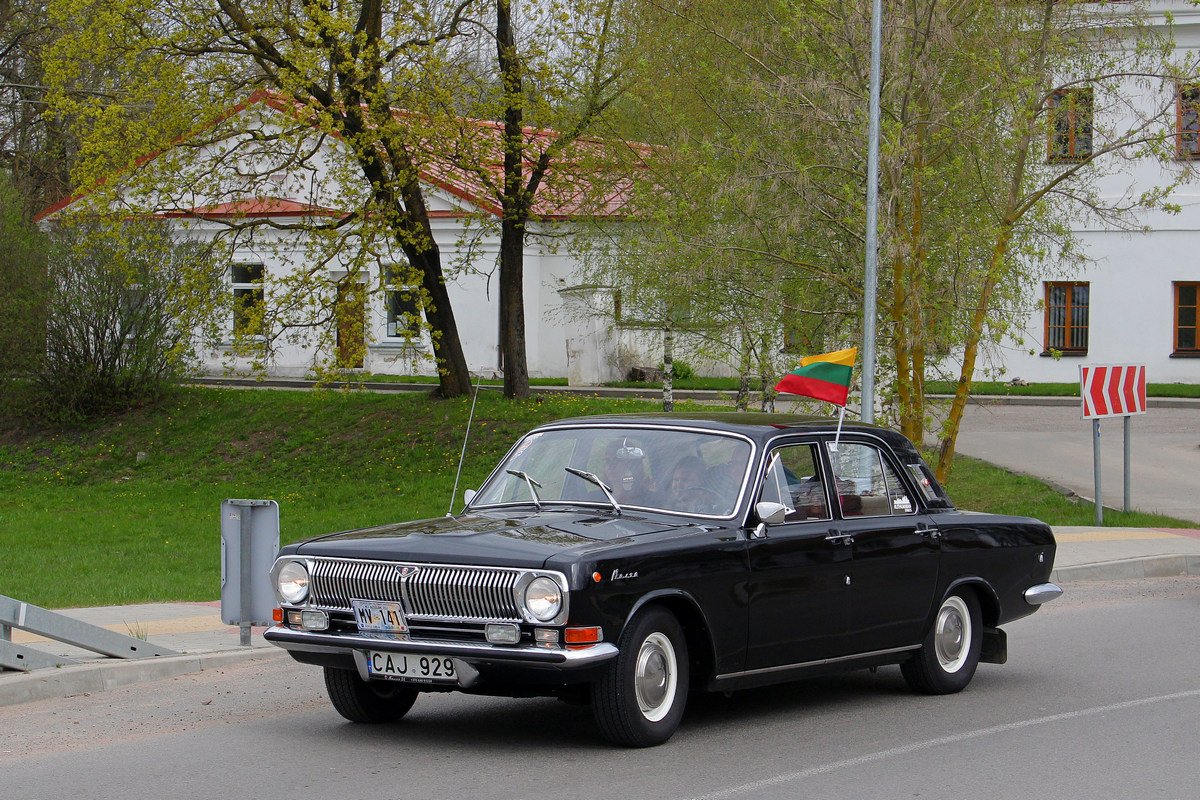 Литва, № CAJ 929 — ГАЗ-24 Волга '68-86; Литва — Mes važiuojame 2022