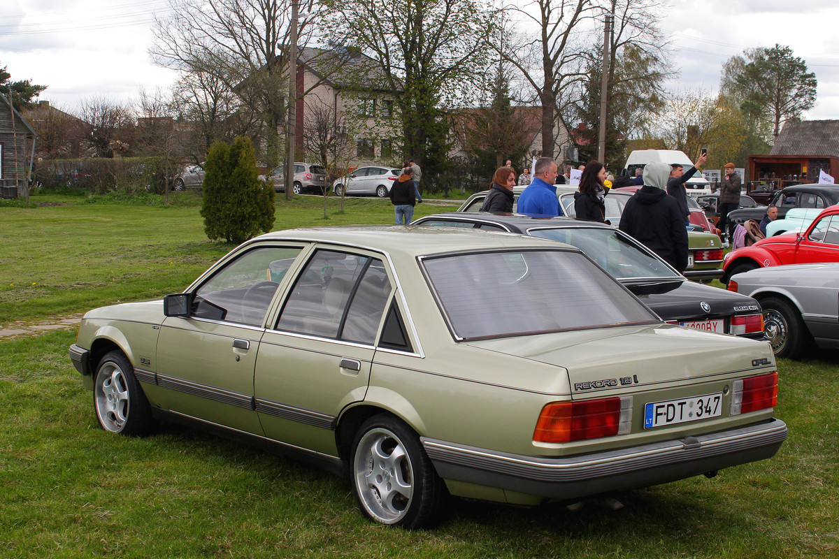Литва, № FDT 347 — Opel Rekord (E2) '82-86; Литва — Mes važiuojame 2022