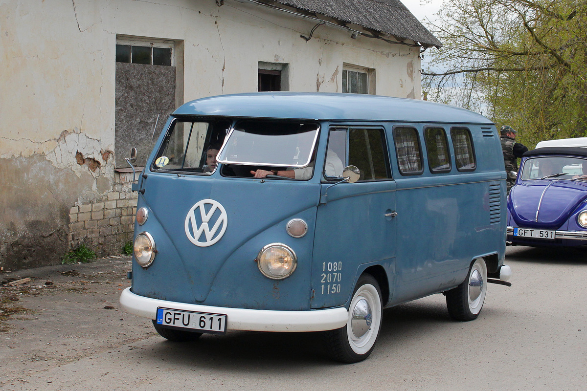 Литва, № GFU 611 — Volkswagen Typ 2 (T1) '62-75; Литва — Mes važiuojame 2022