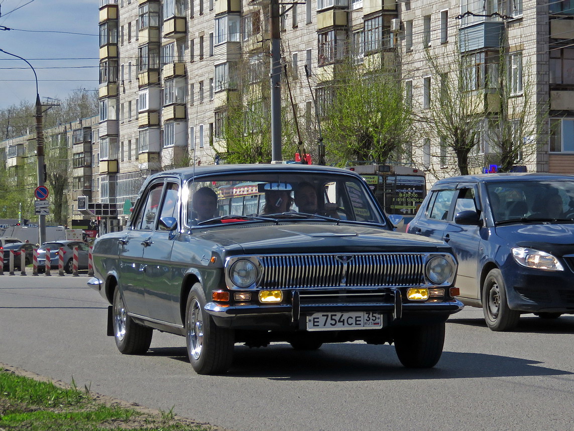 Кировская область, № Е 754 СЕ 35 — ГАЗ-24 Волга '68-86