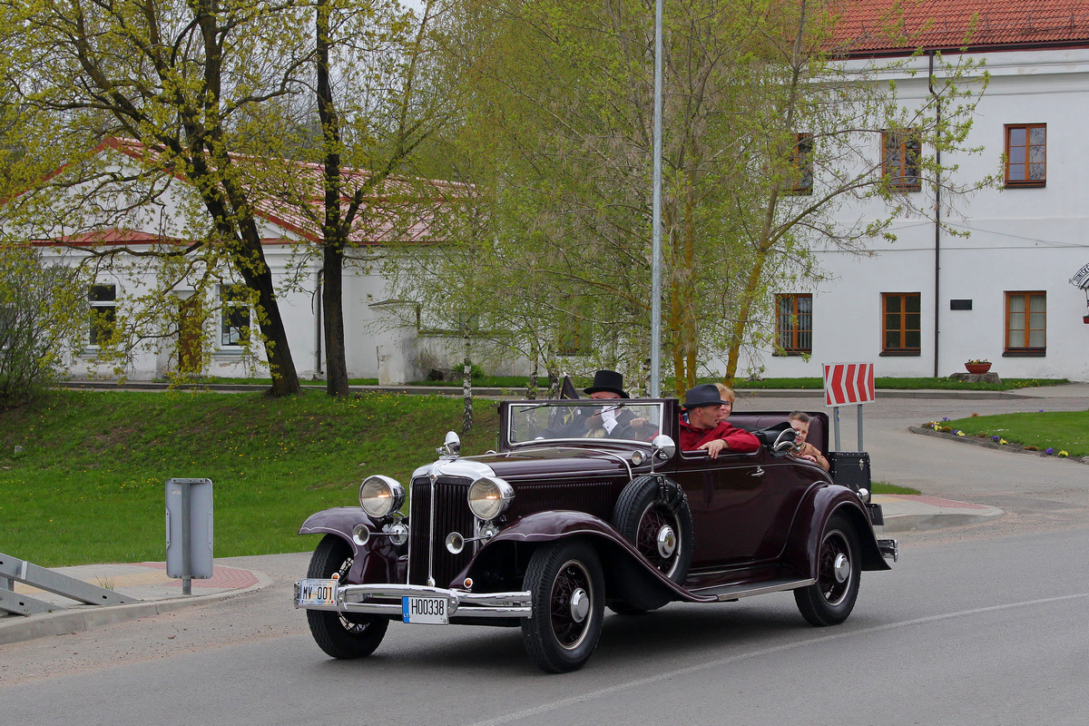 Литва, № H00338 — Chrysler Imperial (2G) '31-33; Литва — Mes važiuojame 2022