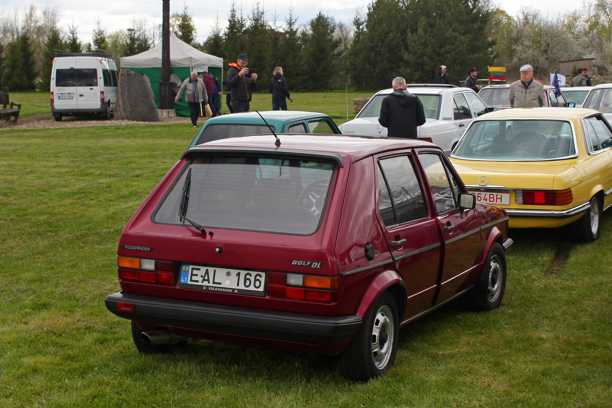 Литва, № EAL 166 — Volkswagen Golf (Typ 17) '74-88; Литва — Mes važiuojame 2022