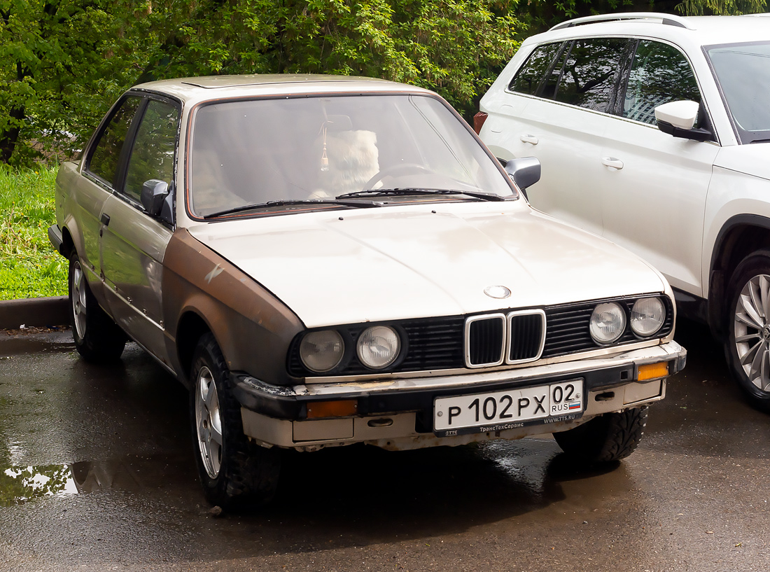 Башкортостан, № Р 102 РХ 02 — BMW 3 Series (E30) '82-94