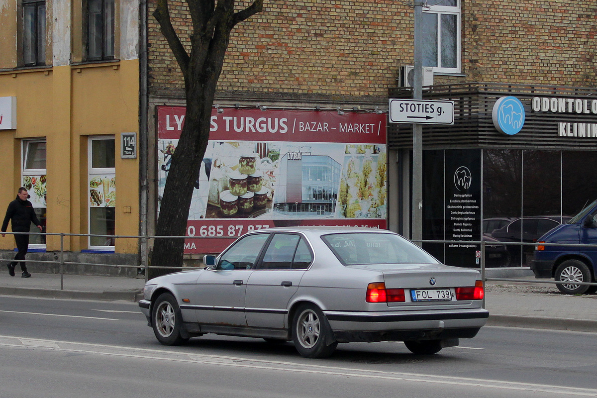 Литва, № FOL 739 — BMW 5 Series (E34) '87-96