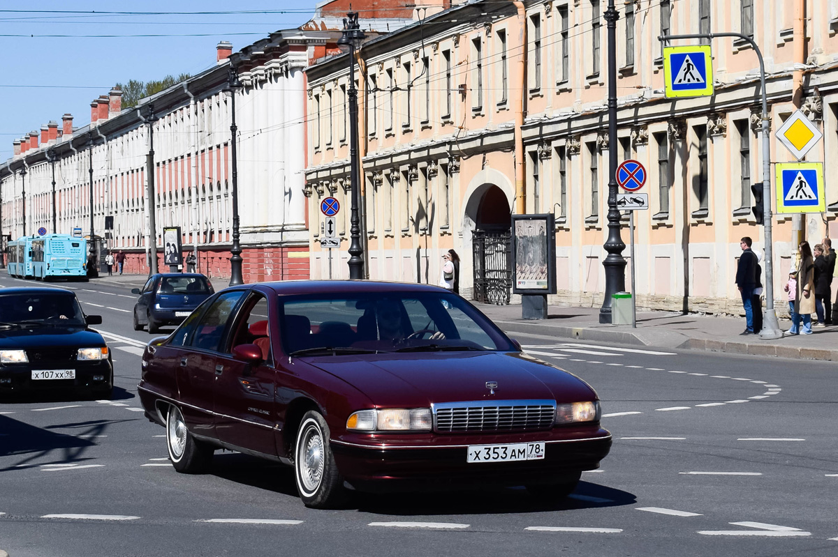 Санкт-Петербург, № Х 353 АМ 78 — Chevrolet Caprice (4G) '90-96; Санкт-Петербург — Международный транспортный фестиваль "SPb TransportFest 2022"