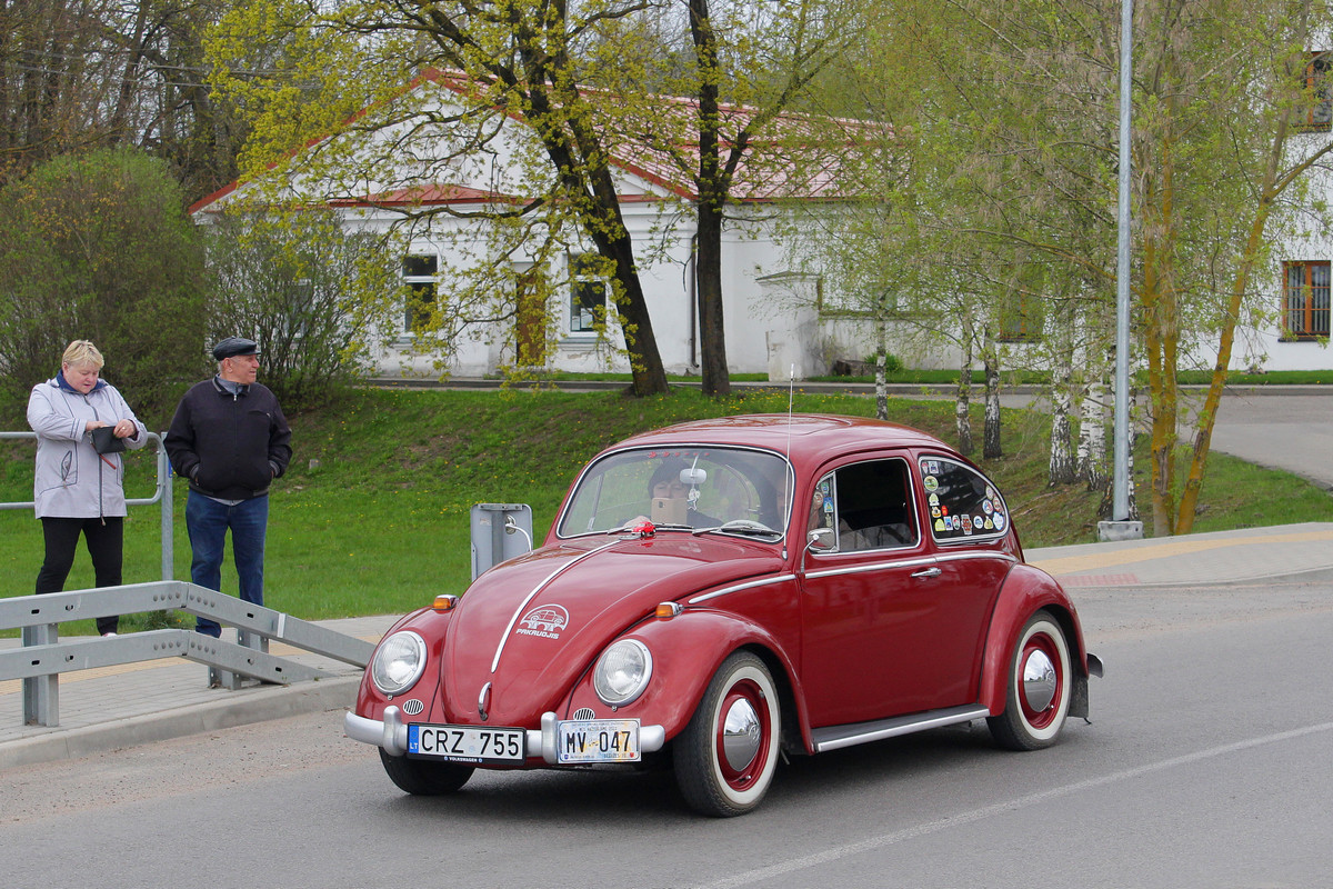 Литва, № CRZ 755 — Volkswagen Käfer (общая модель); Литва — Mes važiuojame 2022