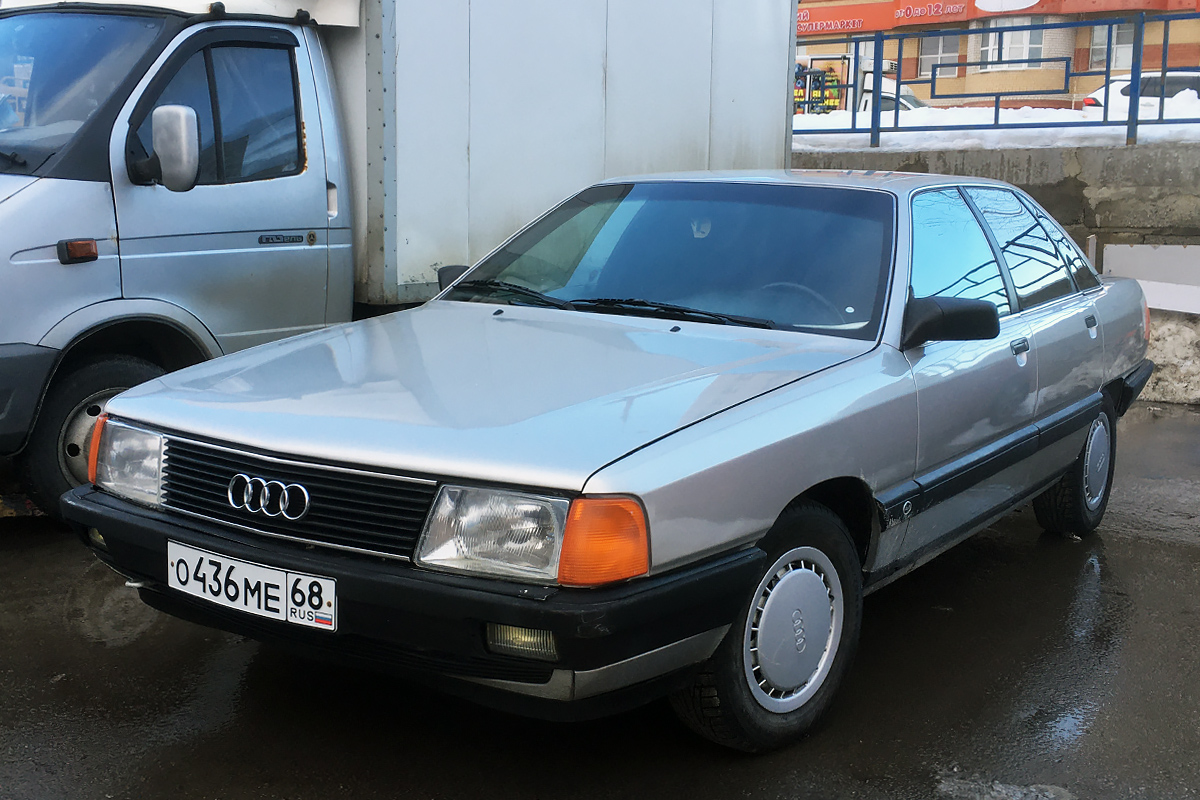Тамбовская область, № О 436 МЕ 68 — Audi 100 (C3) '82-91