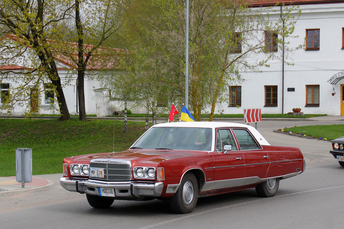 Литва, № H00330 — Chrysler New Yorker (9G) '74-78; Литва — Mes važiuojame 2022