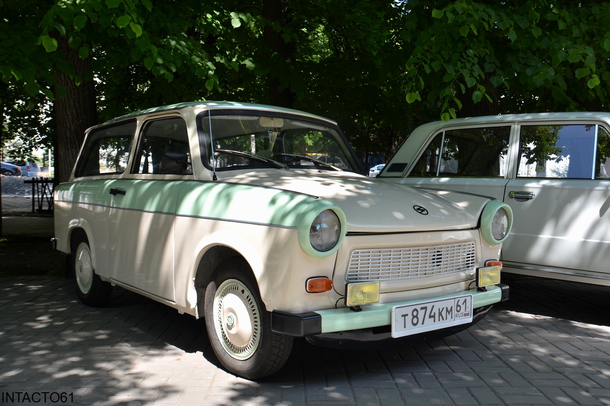 Ростовская область, № Т 874 КМ 61 — Trabant 601 (P601) '63-89; Ростовская область — Retro Motor Show_2022