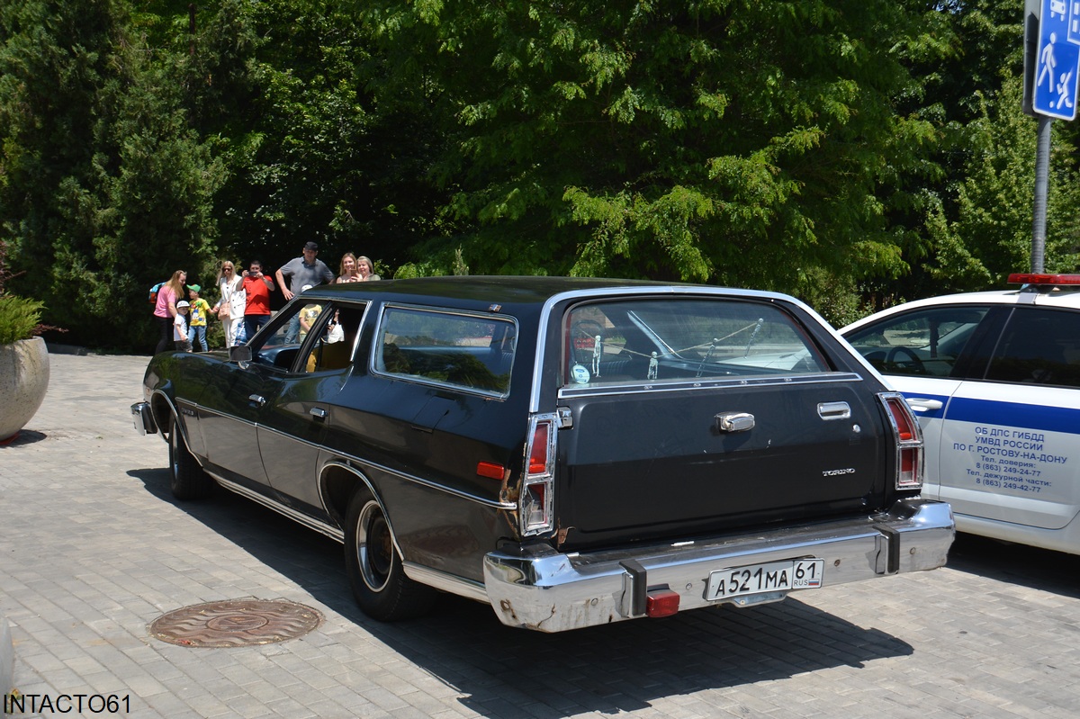Ростовская область, № А 521 МА 61 — Ford Torino (3G) '72-76; Ростовская область — Retro Motor Show_2022
