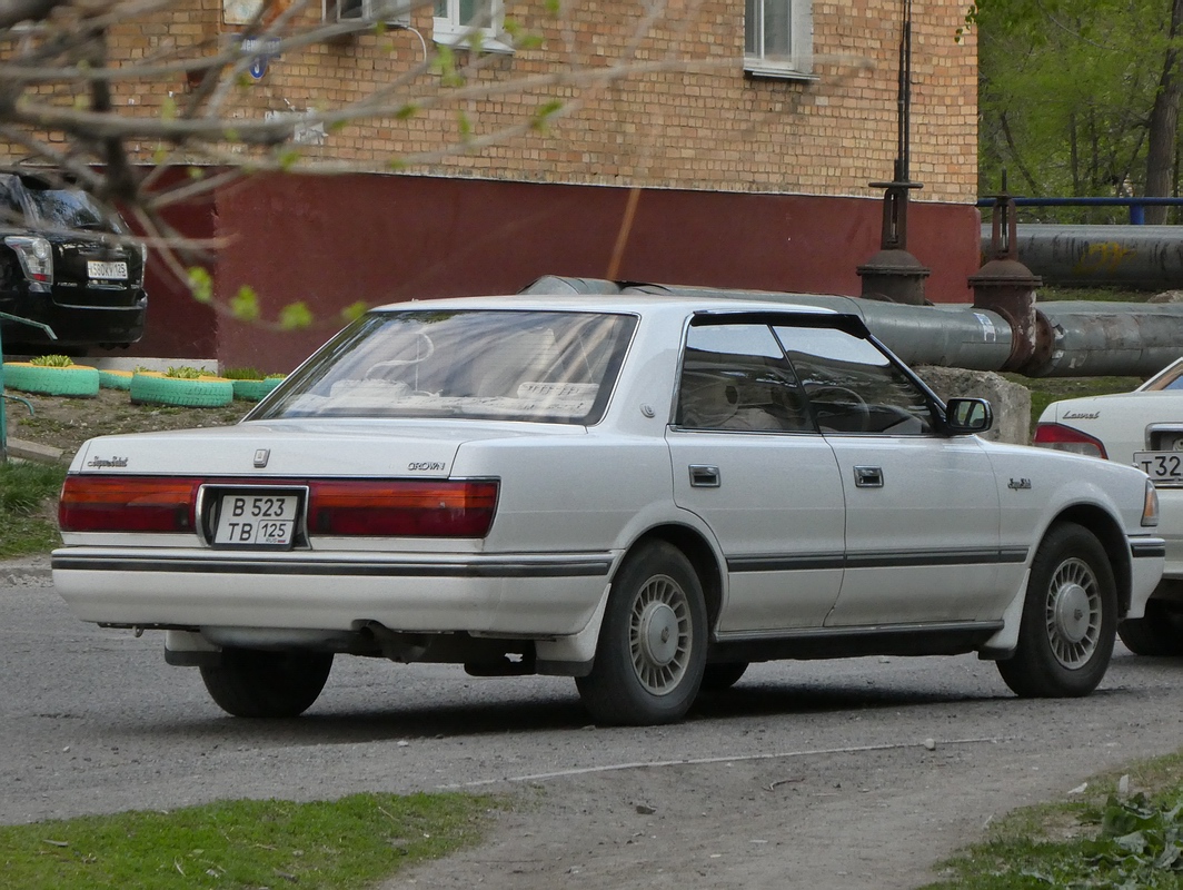 Приморский край, № В 523 ТВ 125 — Toyota Crown (S130) '87-91