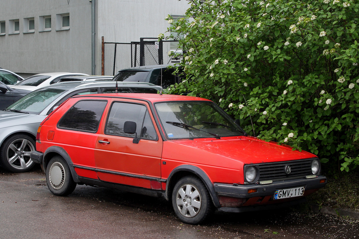 Литва, № GMV 113 — Volkswagen Golf (Typ 19) '83-92; Литва — Retro mugė 2022