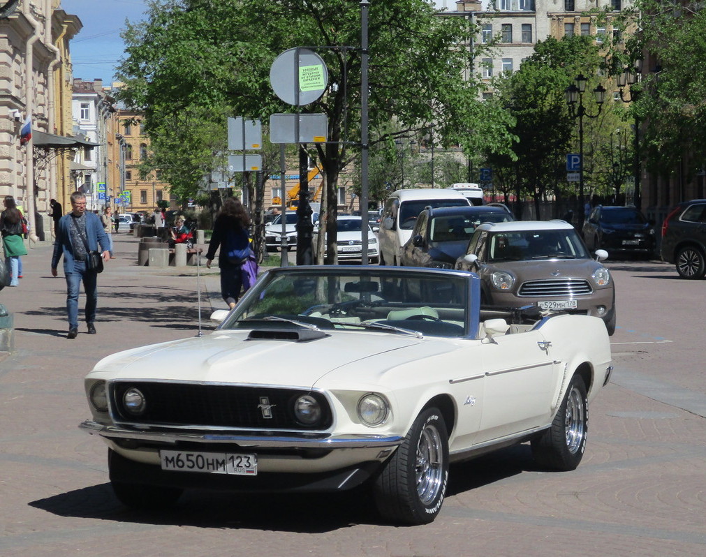 Краснодарский край, № М 650 НМ 123 — Ford Mustang (1G) '65-73