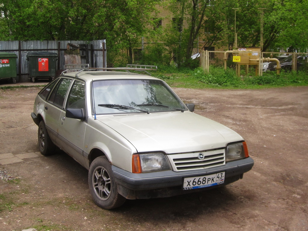 Кировская область, № Х 668 РК 43 — Opel Ascona (C) '81-88