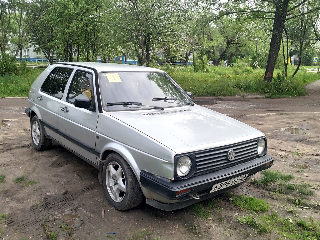 Тверская область, № А 596 ТЕ 69 — Volkswagen Golf (Typ 19) '83-92