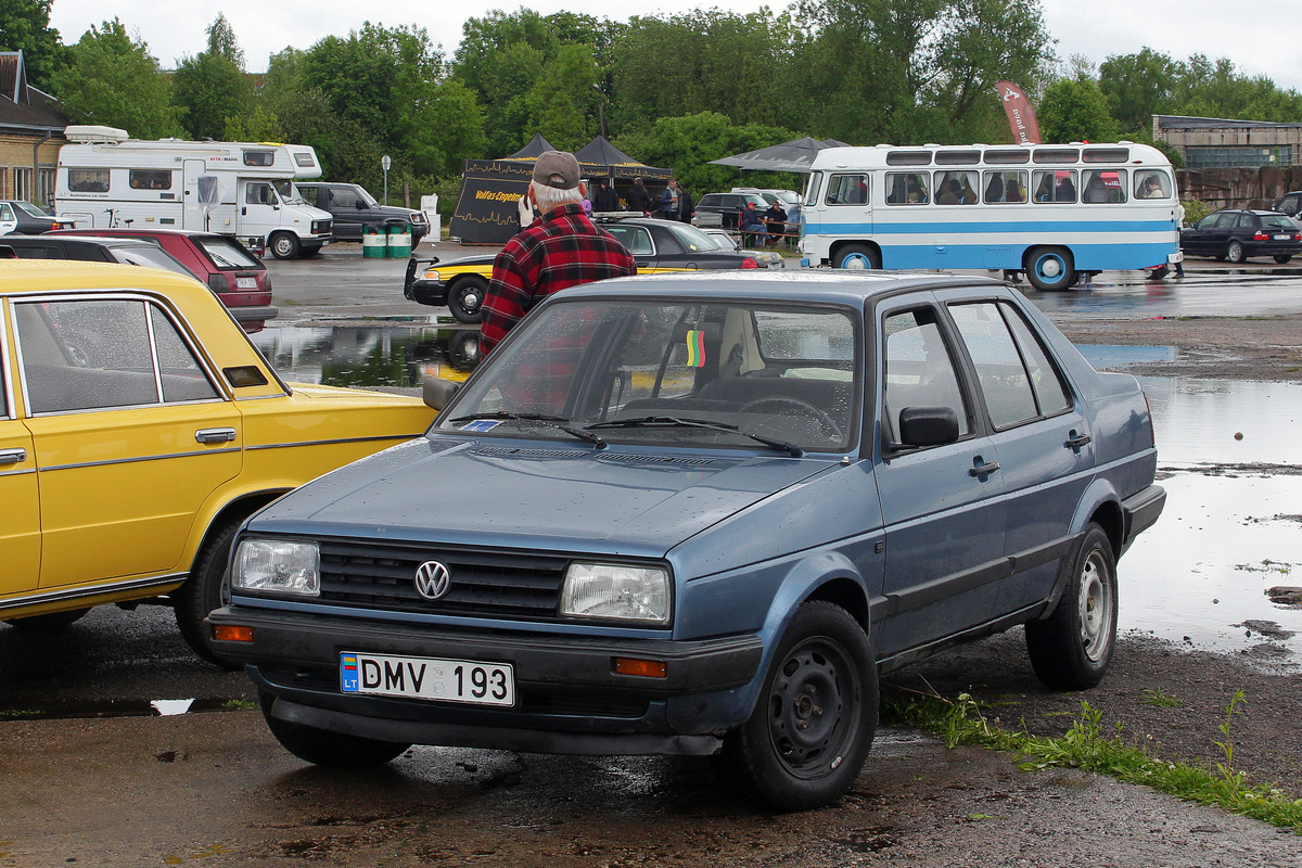 Литва, № DMV 193 — Volkswagen Jetta Mk2 (Typ 16) '84-92; Литва — Retro mugė 2022