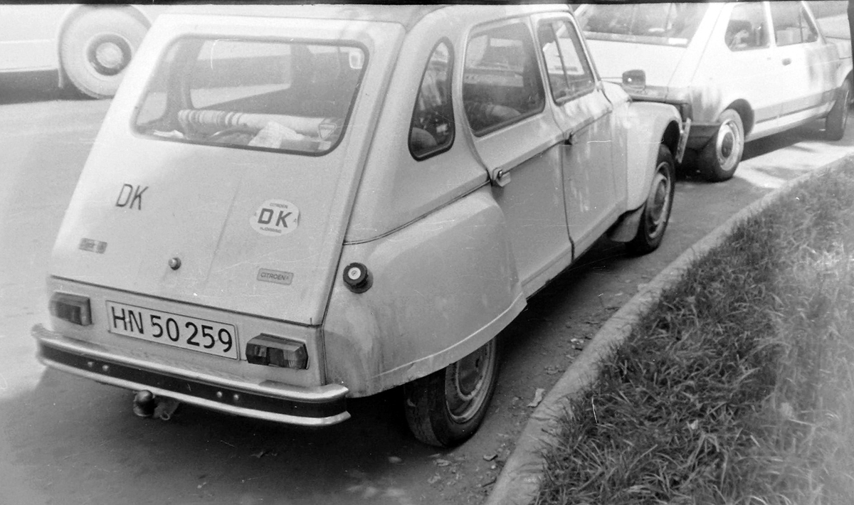 Дания, № HN 50 259 — Citroën Dyane '67-84