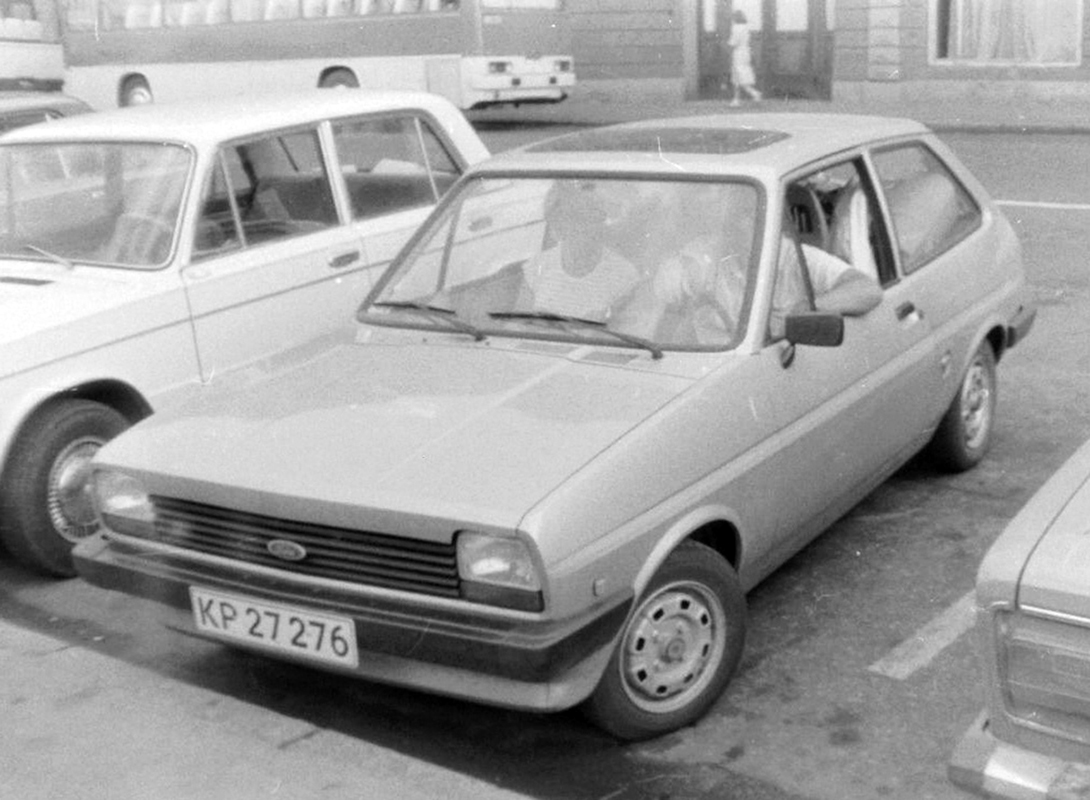 Дания, № KP 27 276 — Ford Fiesta MkI '76-83