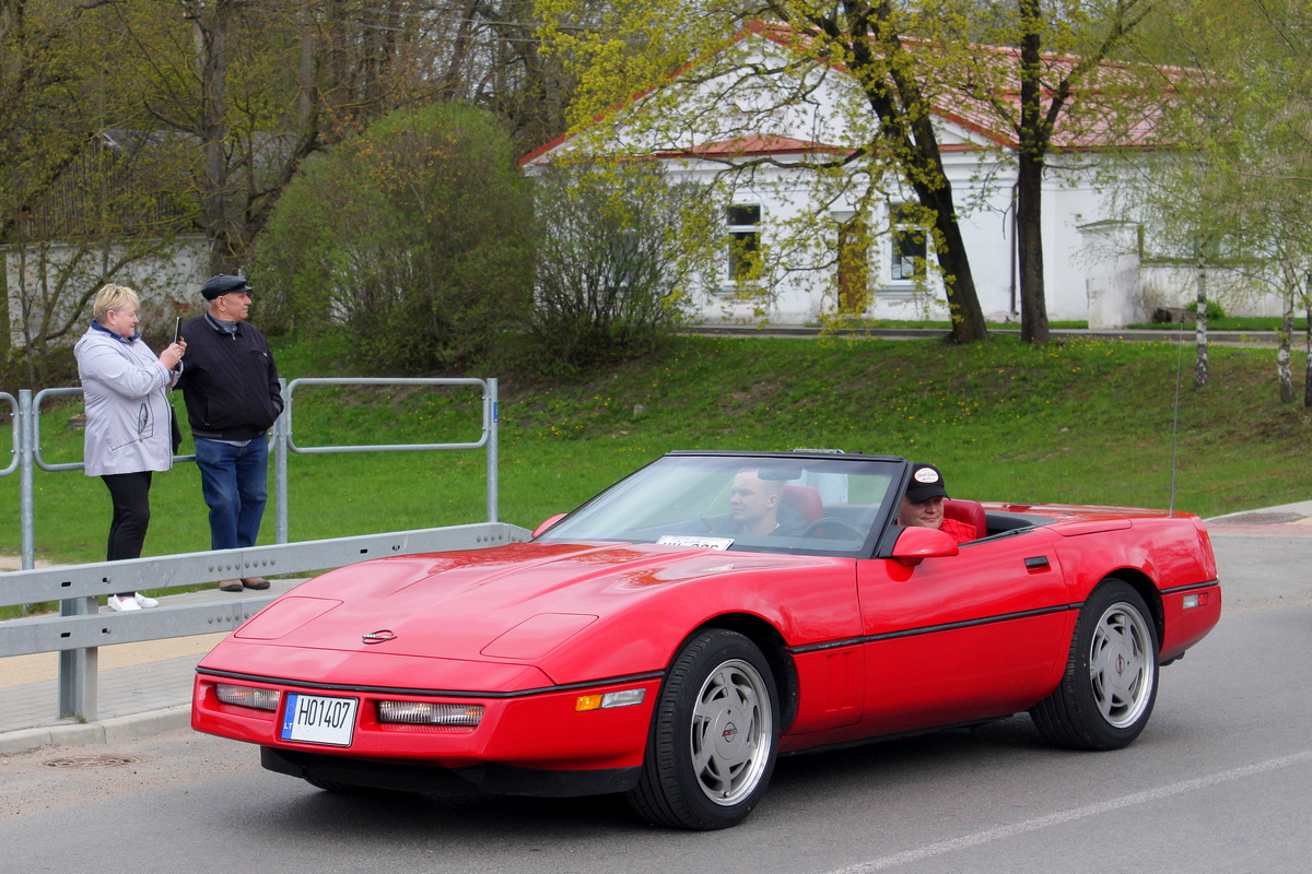 Литва, № H01407 — Chevrolet Corvette (C4) '84-96; Литва — Mes važiuojame 2022