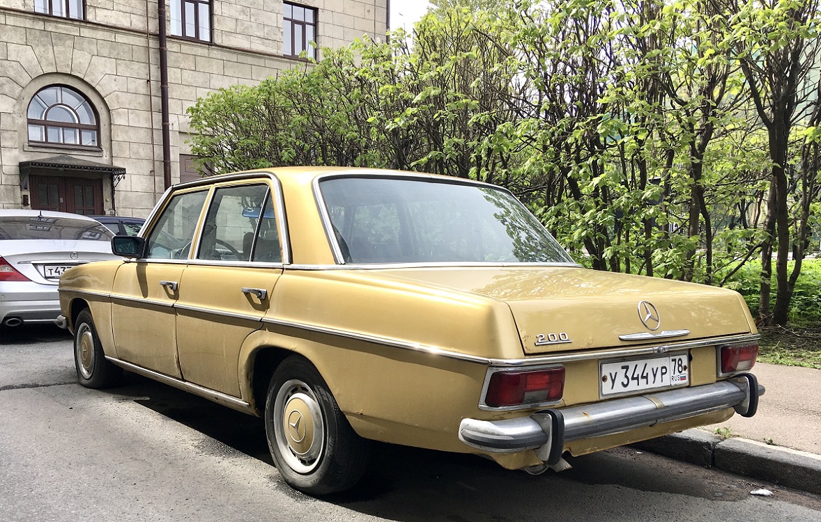 Санкт-Петербург, № У 344 УР 78 — Mercedes-Benz (W114/W115) '72-76