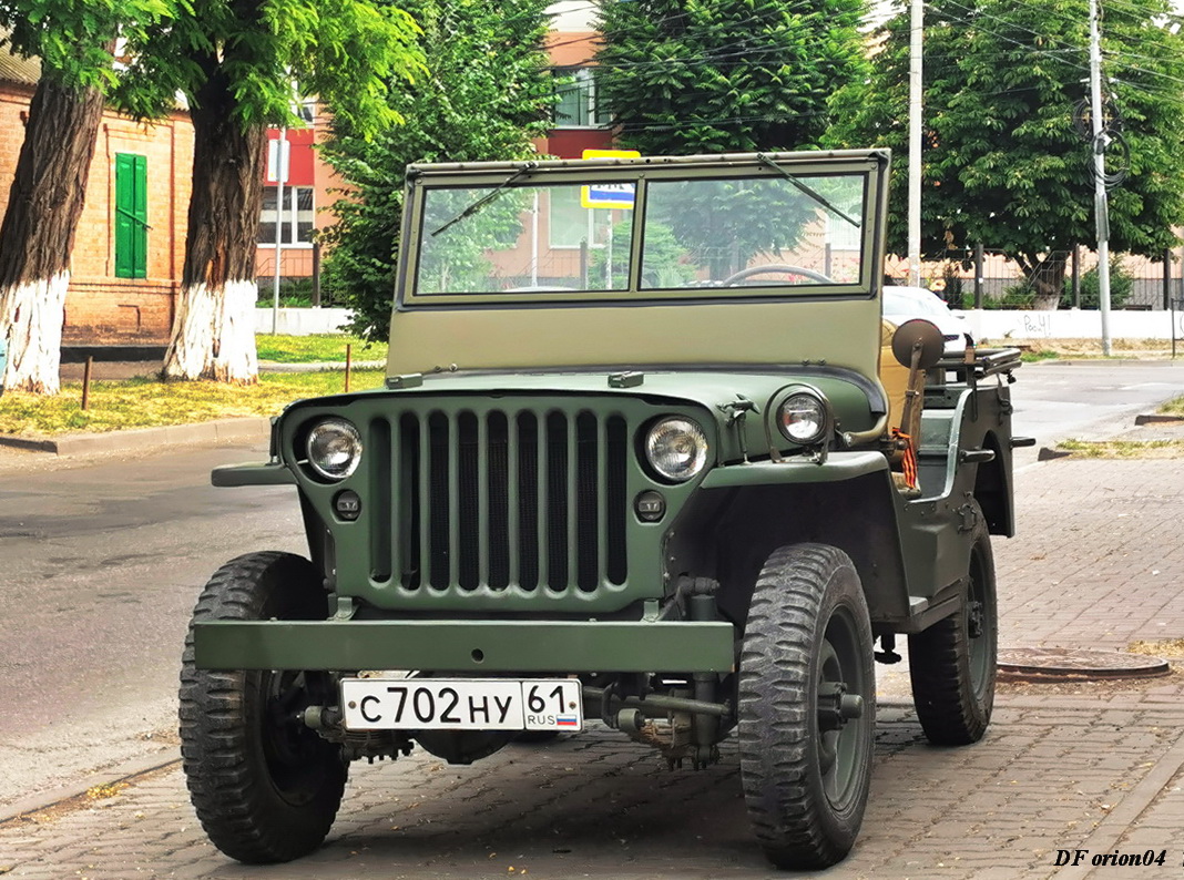 Ростовская область, № С 702 НУ 61 — Willys MB '41-45