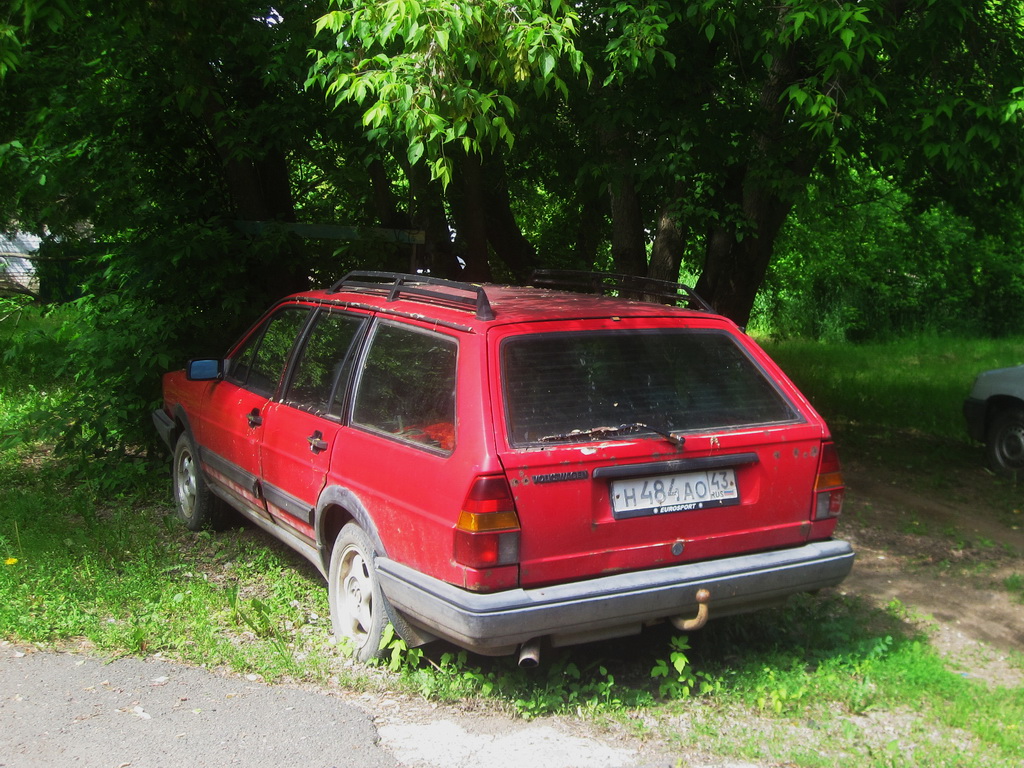 Кировская область, № Н 484 АО 43 — Volkswagen Passat (B2) '80-88