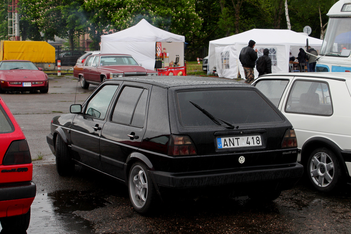 Литва, № ANT 418 — Volkswagen Golf (Typ 19) '83-92; Литва — Retro mugė 2022