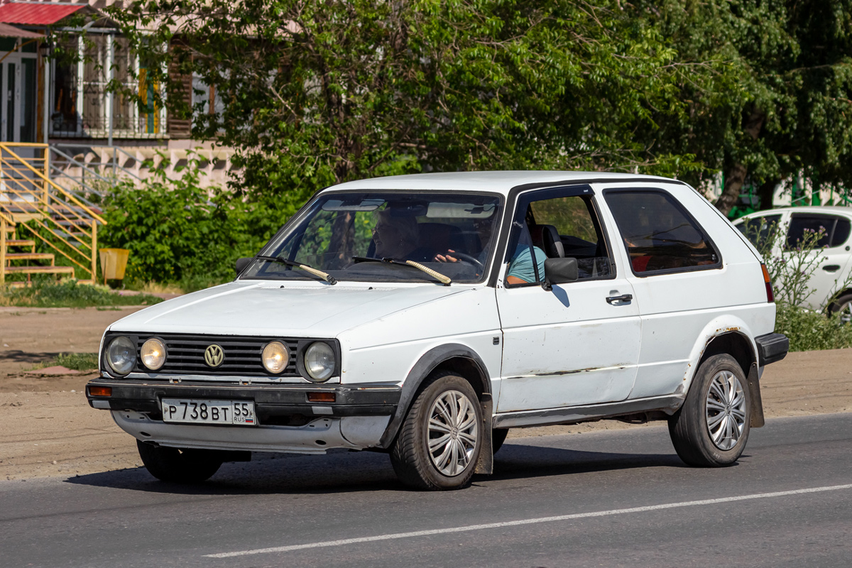 Омская область, № Р 738 ВТ 55 — Volkswagen Golf (Typ 19) '83-92