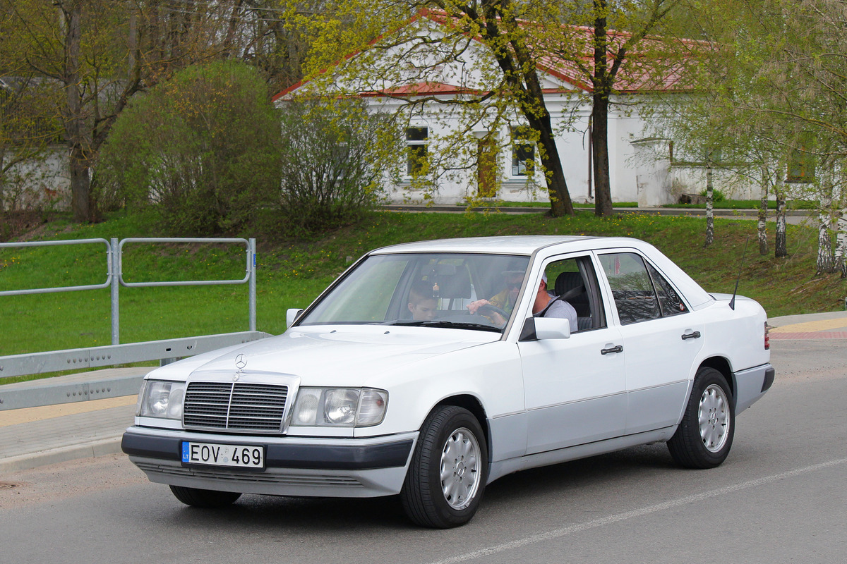 Литва, № EOV 469 — Mercedes-Benz (W124) '84-96; Литва — Mes važiuojame 2022
