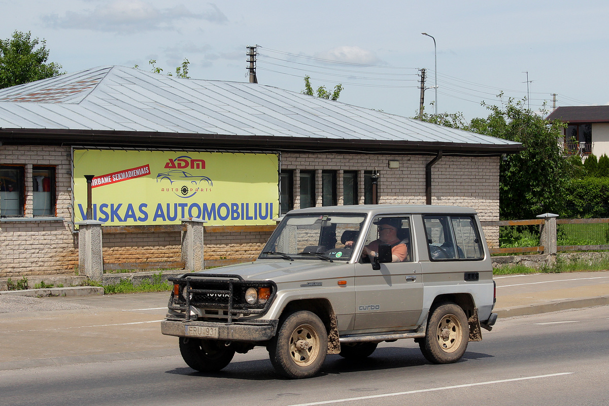 Литва, № FRU 931 — Toyota Land Cruiser (J70) (light) '85-90