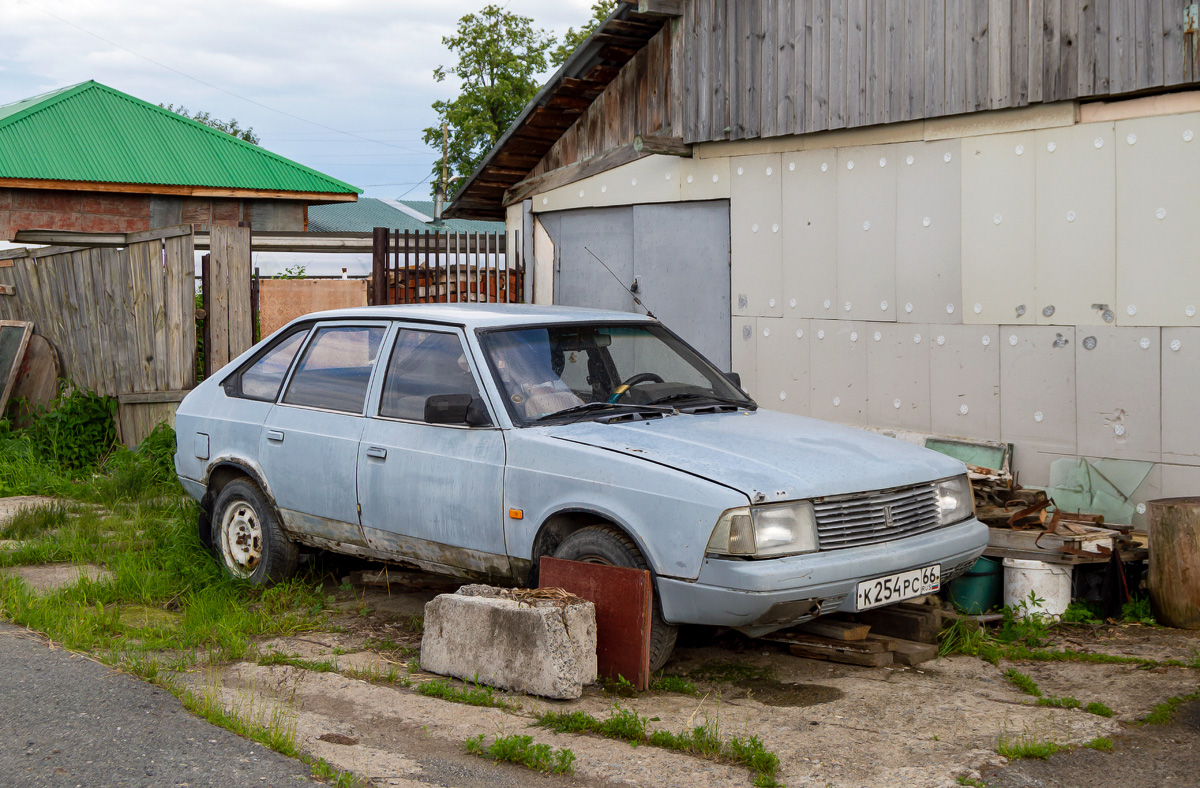 Свердловская область, № К 254 РС 66 — Москвич-2141 '86-98