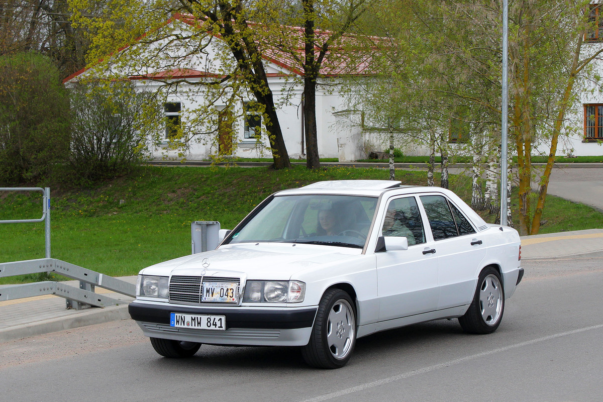 Германия, № WN-MW 841 — Mercedes-Benz (W201) '82-93; Литва — Mes važiuojame 2022