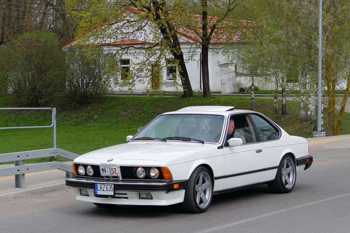 Литва, № LRZ 635 — BMW 6 Series (E24) '76-89; Литва — Mes važiuojame 2022