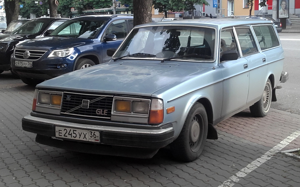 Воронежская область, № Е 245 УХ 36 — Volvo 245 '75-93