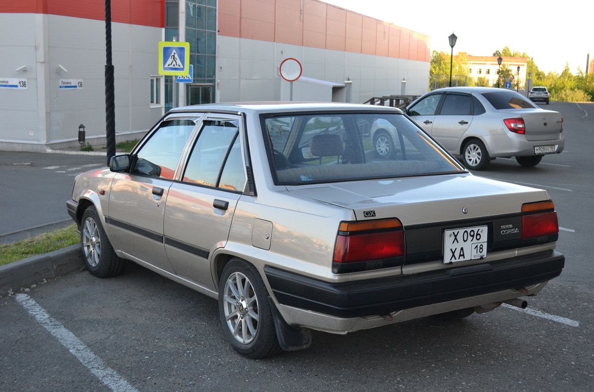 Удмуртия, № Х 096 ХА 18 — Toyota Corsa (L20) '82-90