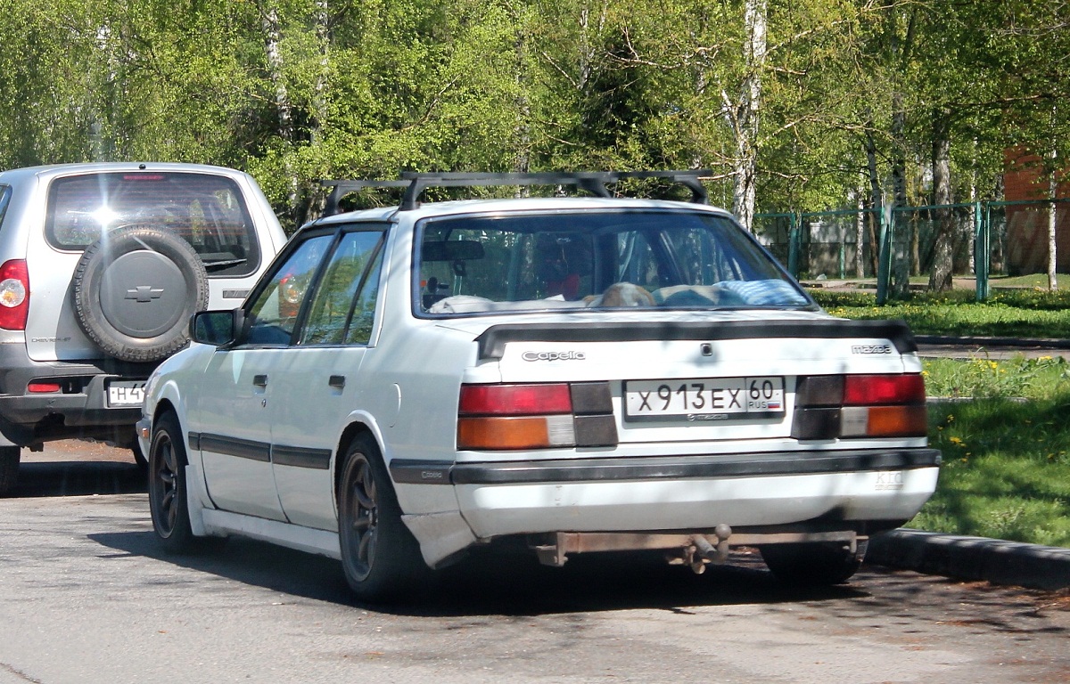 Псковская область, № Х 913 ЕХ 60 — Mazda 626/Capella (GC) '82-87