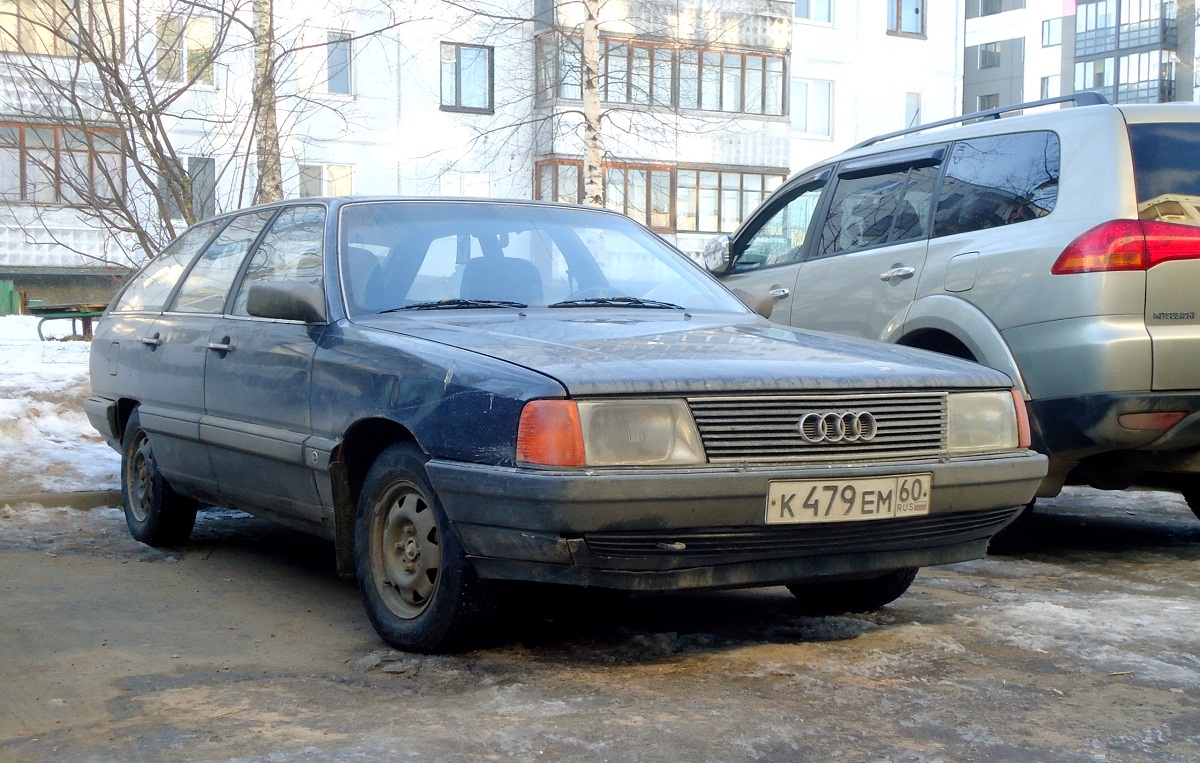 Псковская область, № К 479 ЕМ 60 — Audi 100 Avant (C3) '82-91