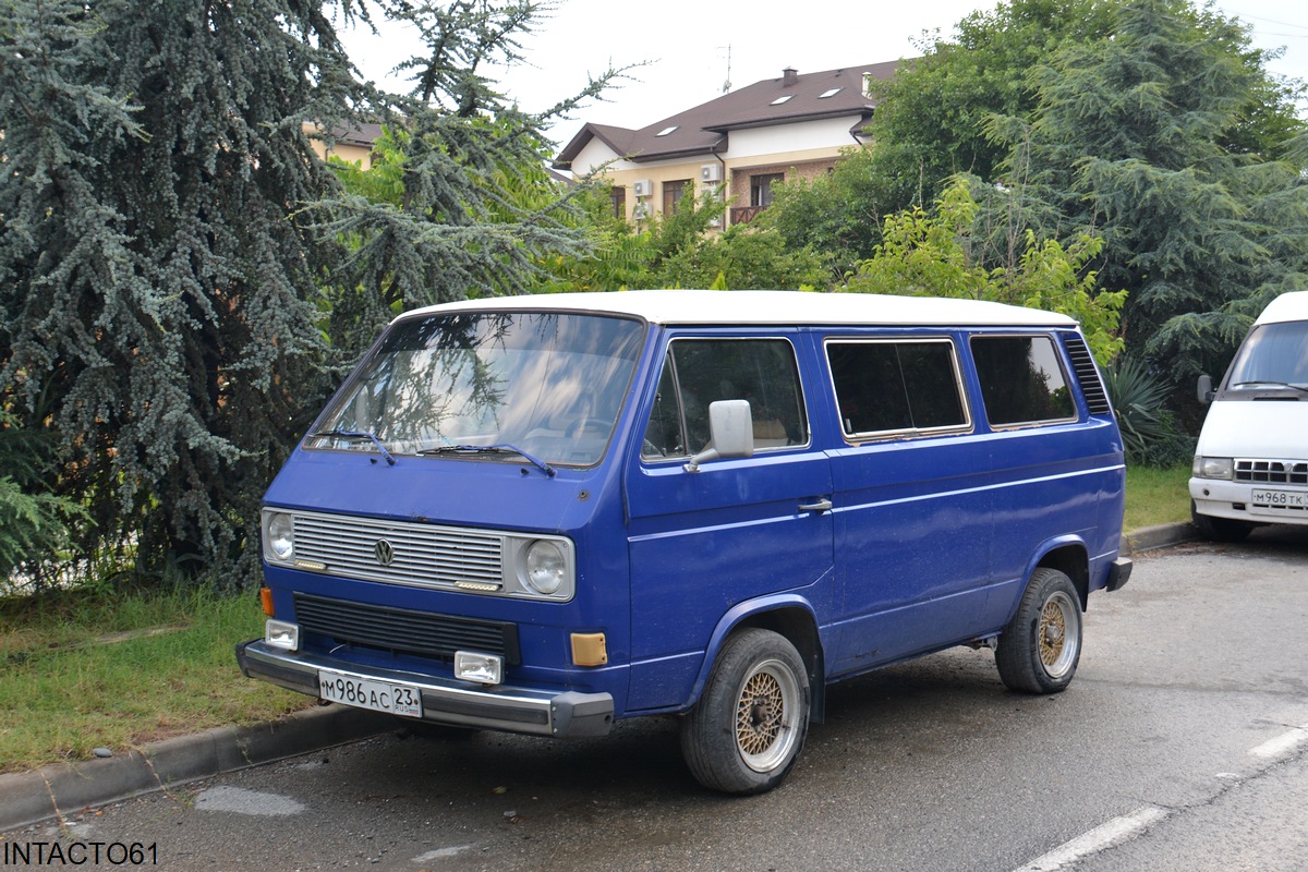 Краснодарский край, № М 986 АС 23 — Volkswagen Typ 2 (Т3) '79-92