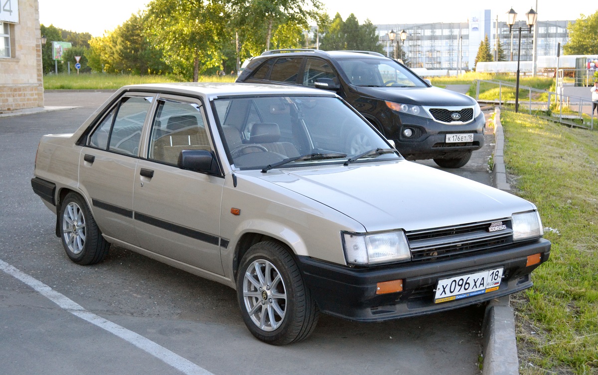 Удмуртия, № Х 096 ХА 18 — Toyota Corsa (L20) '82-90