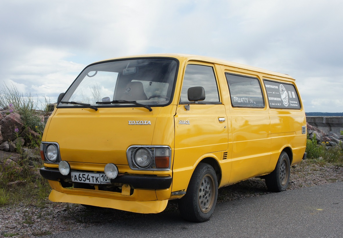 Карелия, № А 654 ТК 10 — Toyota Hiace (H11/H20/H30/H40) '77-82