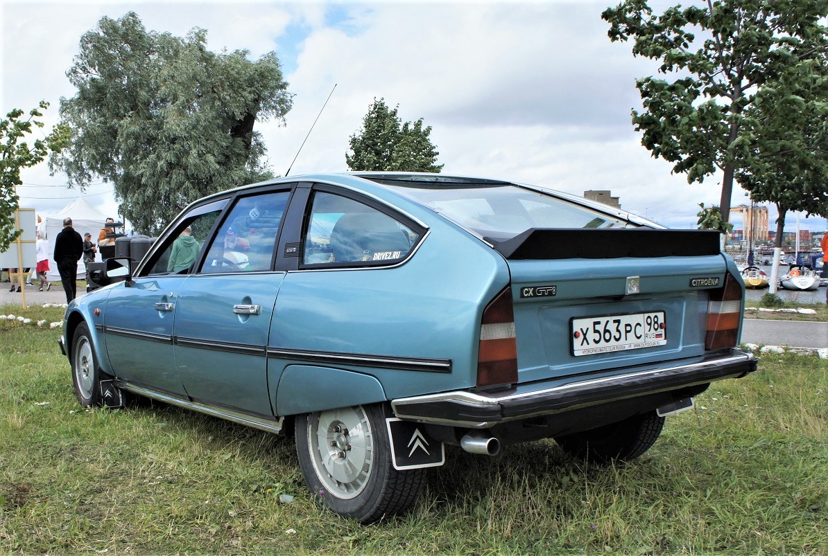 Санкт-Петербург, № Х 563 РС 98 — Citroën CX '74-91; Санкт-Петербург — Фестиваль ретротехники "Фортуна"