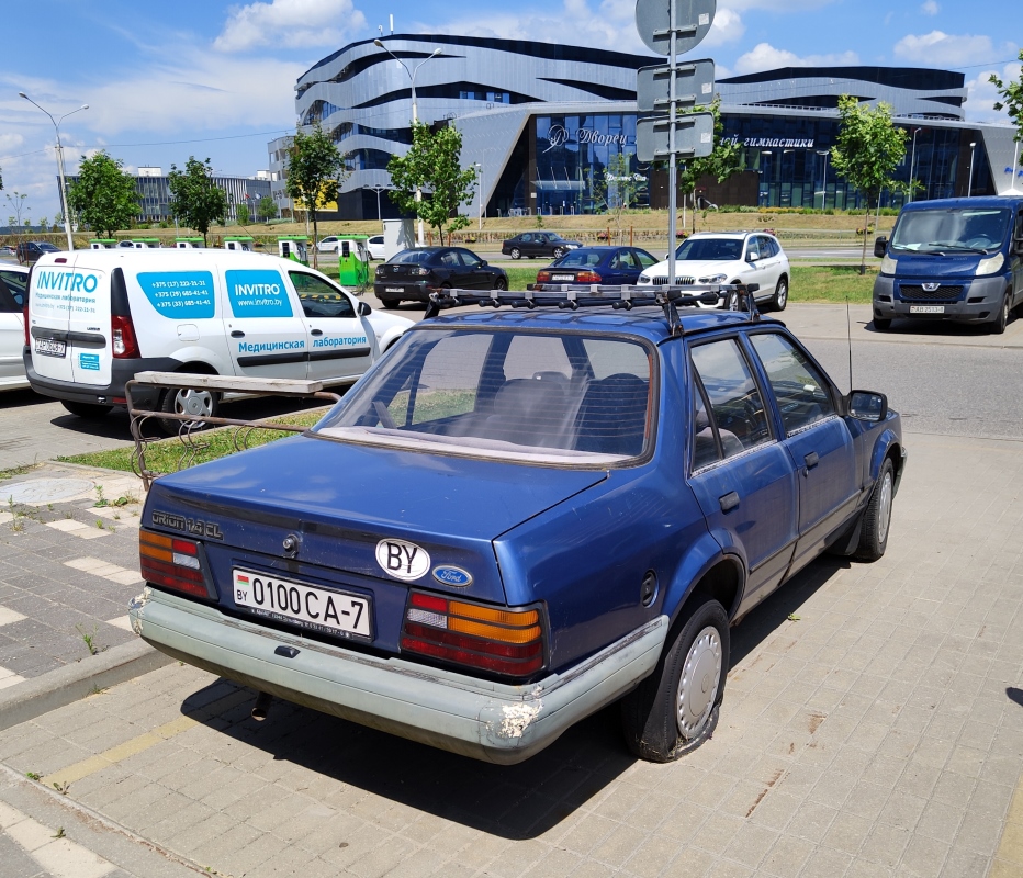 Минск, № 0100 СА-7 — Ford Orion MkII '86-90