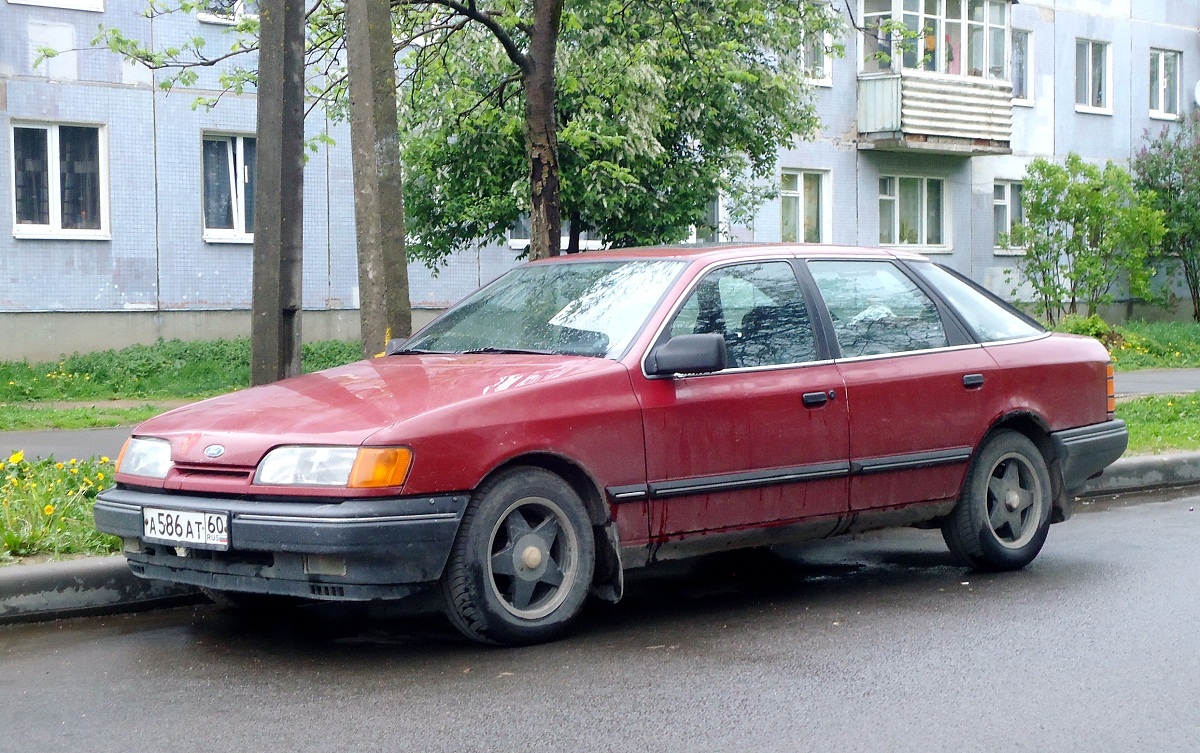 Псковская область, № А 586 АТ 60 — Ford Scorpio (1G) '85-94