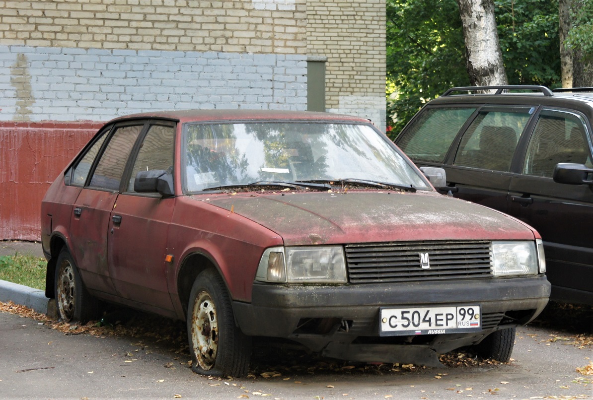 Москва, № С 504 ЕР 99 — Москвич-2141 '86-98