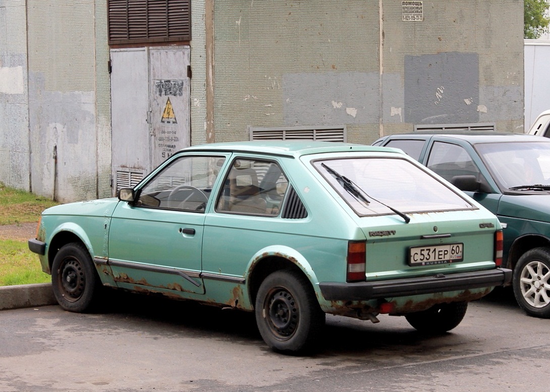 Псковская область, № С 531 ЕР 60 — Opel Kadett (D) '79-84