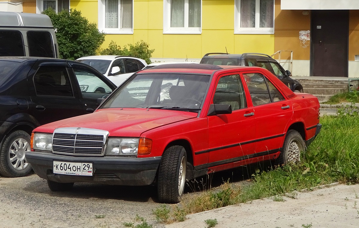 Архангельская область, № К 604 ОН 29 — Mercedes-Benz (W201) '82-93