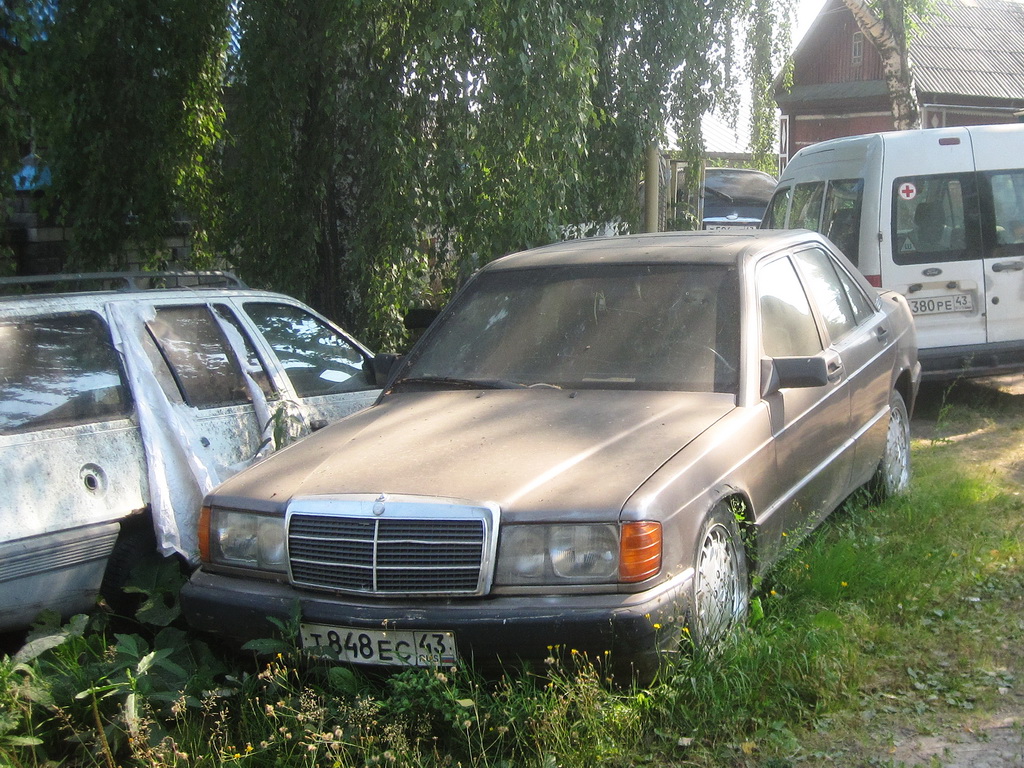 Кировская область, № Т 848 ЕС 43 — Mercedes-Benz (W201) '82-93